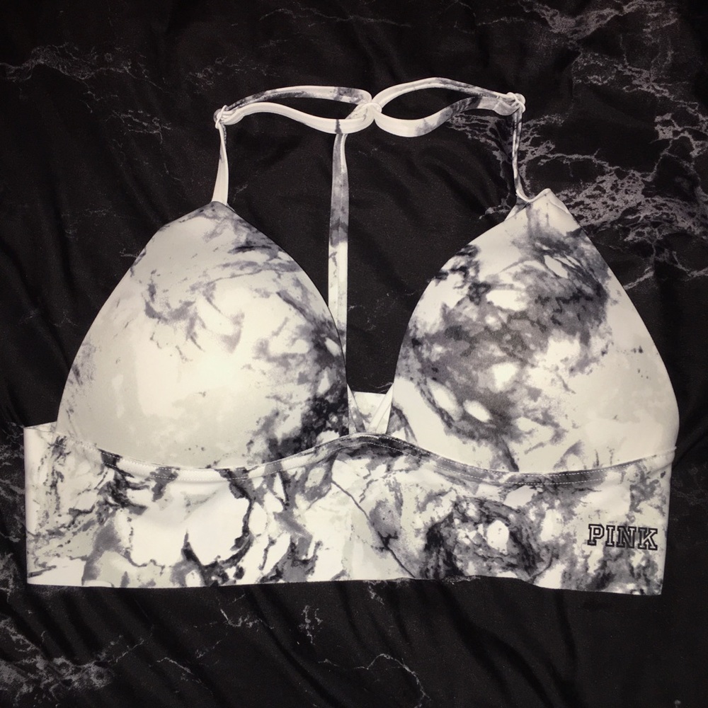 Marble Non-Underwire Pullover Bra